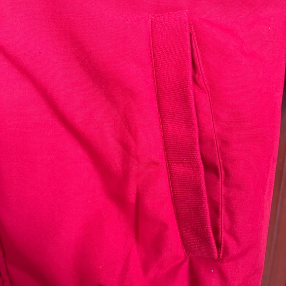 VTG Mickey & Co Red Disney Mickey Mouse Sequin Bomber Youth Jacket Size L - Picture 5 of 7